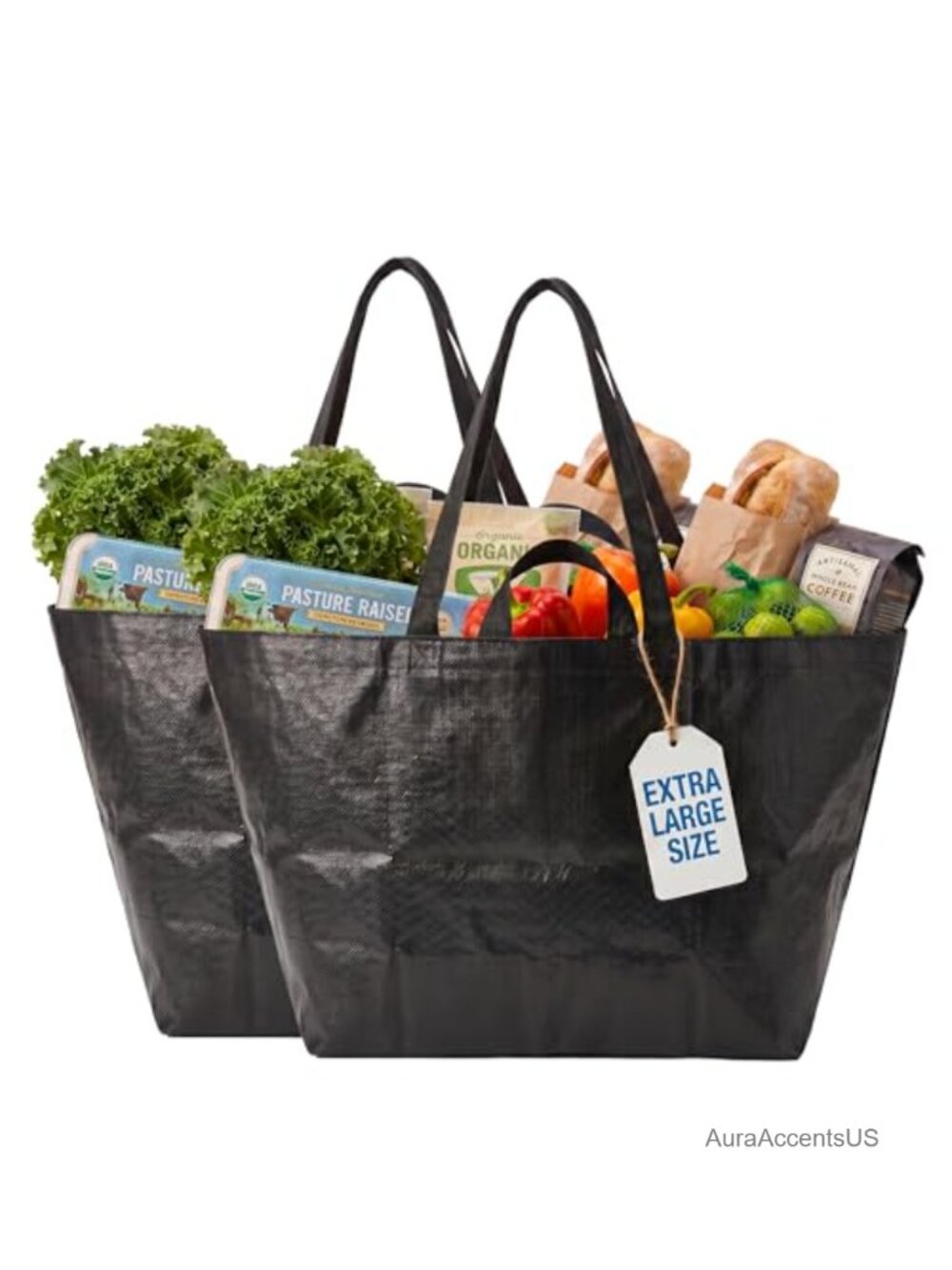 Reusable Shopping Tote Extra-Large Heavy Duty 18 Gallon Reusable Grocery Bag